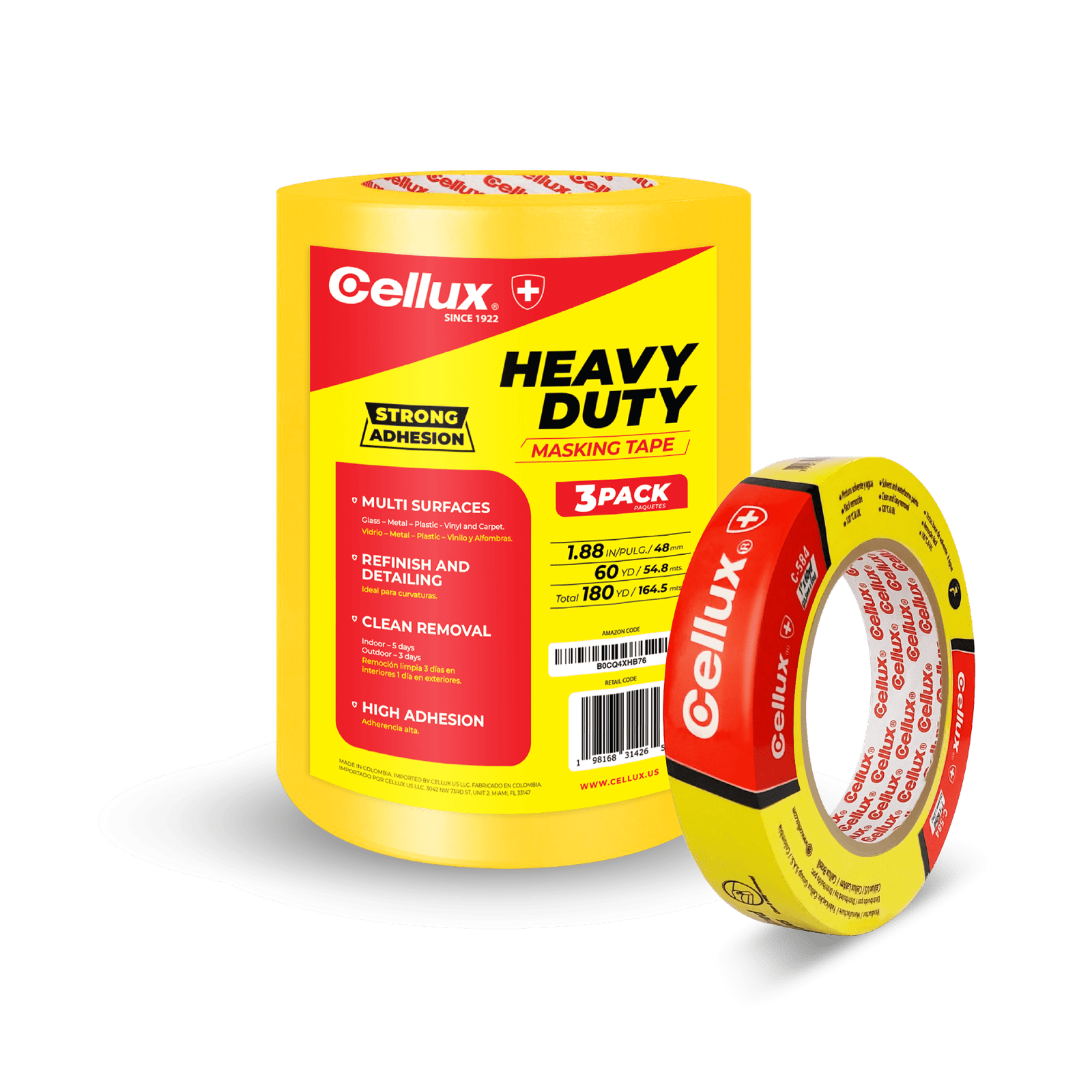 Heavy Duty Masking Tape C-584 | Cellux US