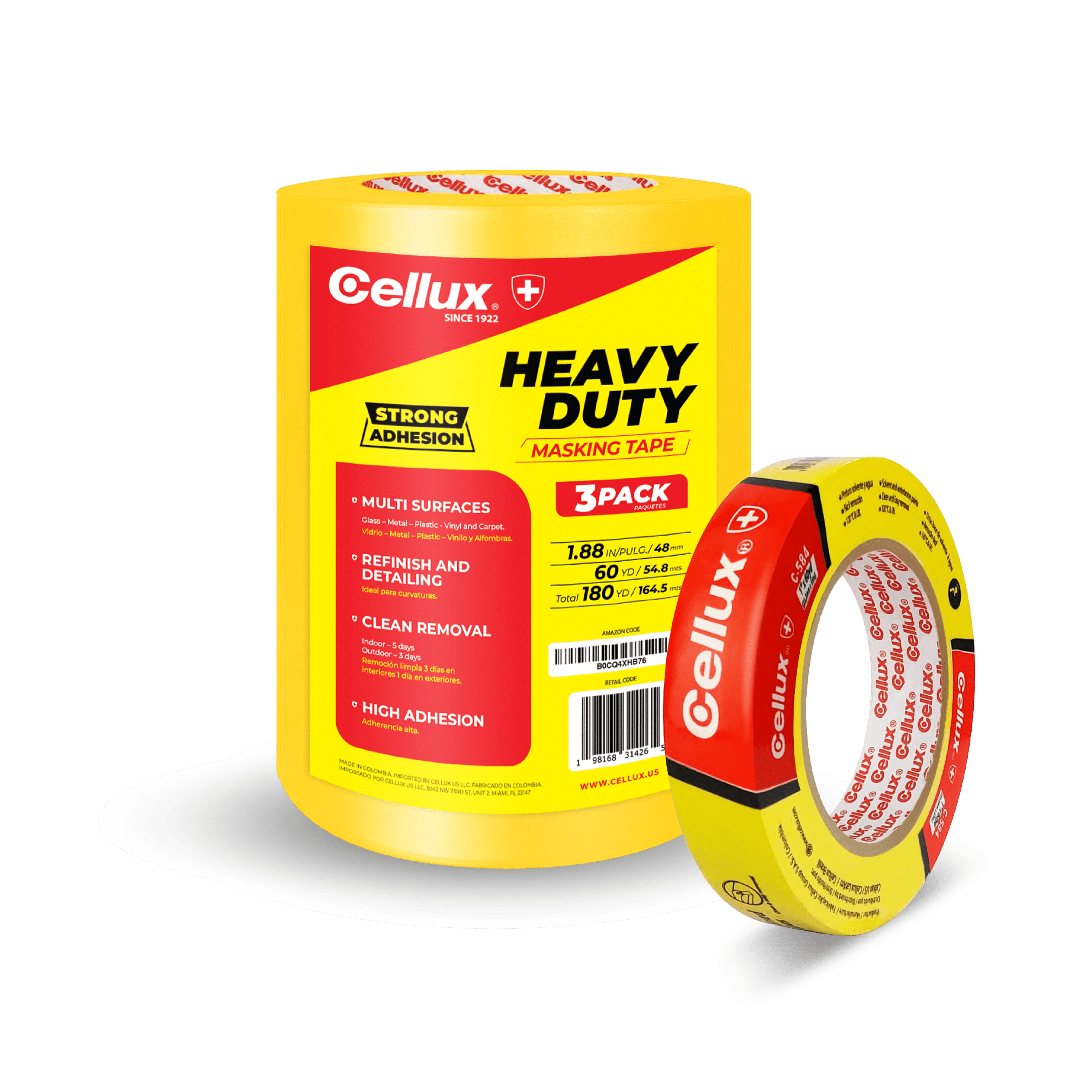 Heavy Duty Masking Tape C-584 | Cellux US